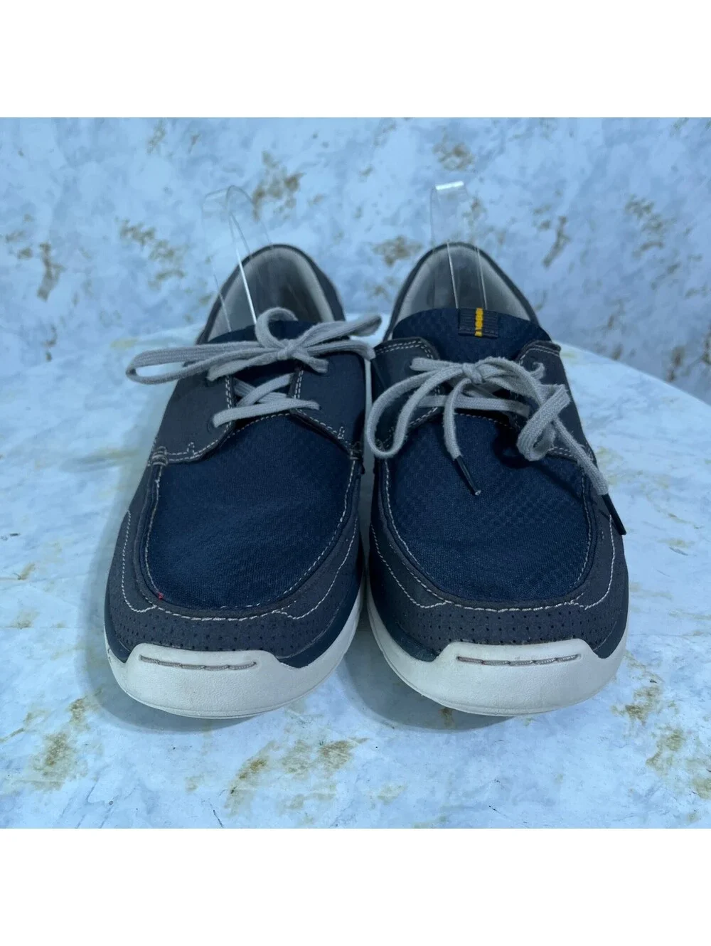 Clarks Marus Edge Men's Size 13M Boat Shoes Blue Gray Comfort Casual Loafers